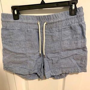 Athleta Cabo Linen 4 inch Shorts